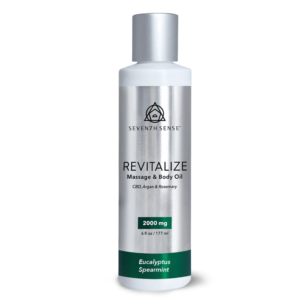 Revitalize Massage & Body Oil 2000mg Eucalyptus Spearmint - Wholesale
